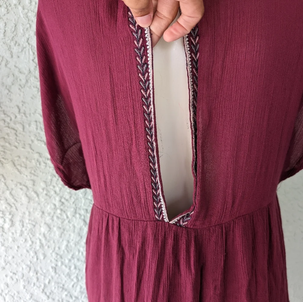 Free people Sunrise Wanderer Mini Dress size‎ m